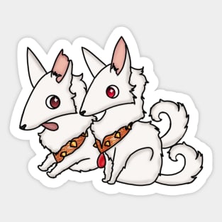 Mercedes and Melchior Sticker